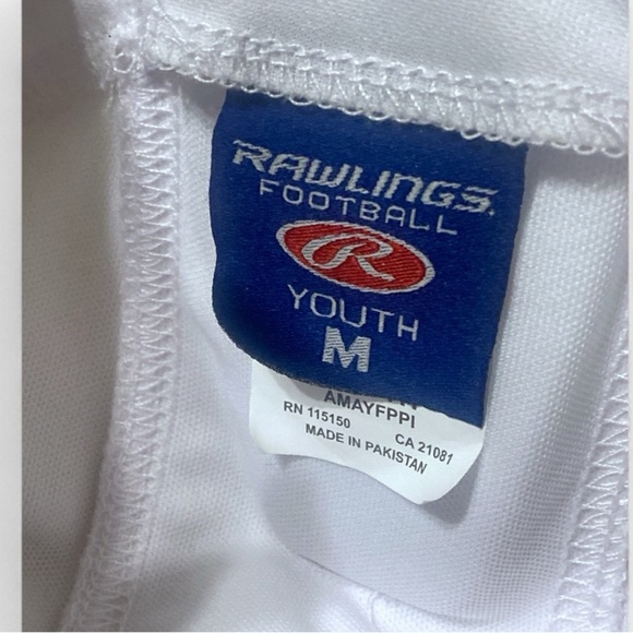 Rawlings Youth Lightweight Padded Football Pants Size Medium NWT - Picture 5 of 9